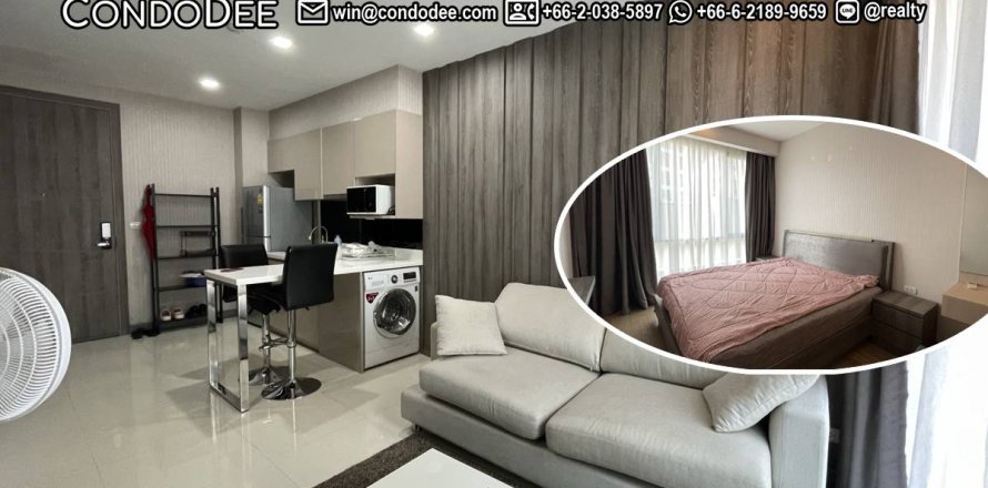 Condo à Khlong Toei, Bangkok, Thaïlande, 1 chambre № 201059