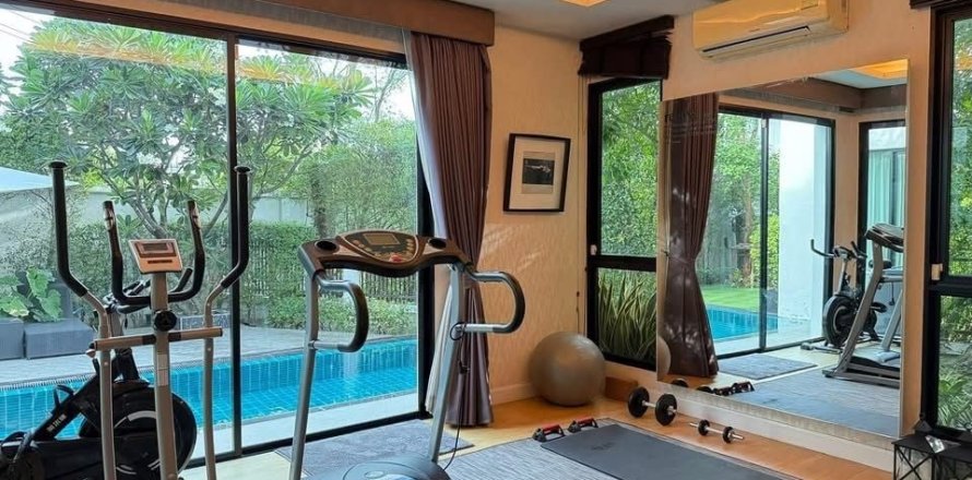 Вилла в Правете, Бангкок, Таиланд с 4 спальнями  № 151646