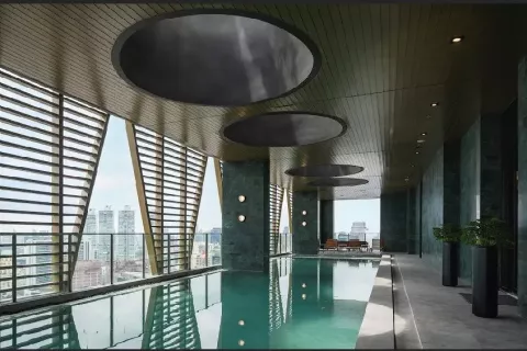 Condo à Watthana, Bangkok, Thaïlande, 2 chambres  № 139689 - photo 12