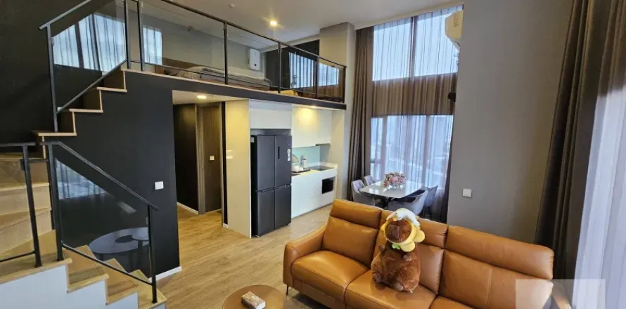 Duplex in Huai Khwang, Bangkok, Thailand 2 Schlafzimmer № 214910