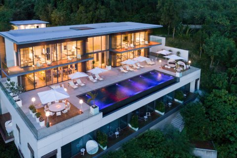 Вилла в Пхукете, Таиланд с 6 спальнями  № 137249 - фото 1