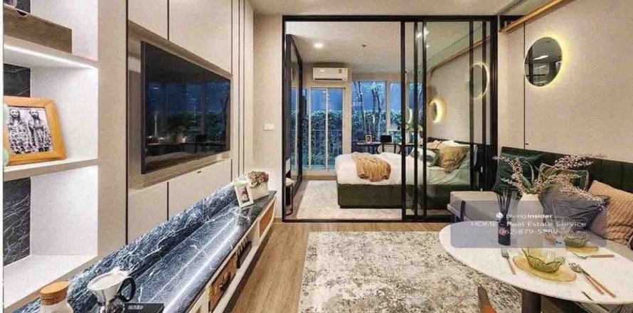 Студия в кондо в Ваттхане, Бангкок, Таиланд № 173598