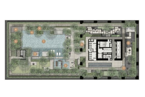 Eigentumswohnung in Bangkok, Thailand, 1 Schlafzimmer № 222466 - Foto 22