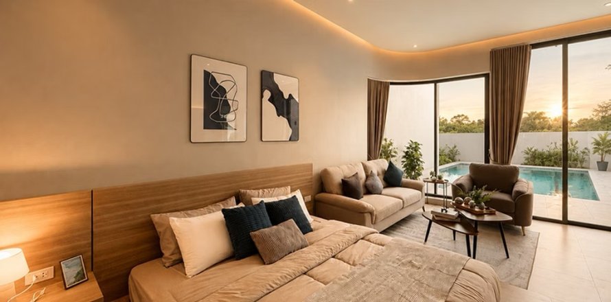 Villa in Pran Buri, Thailand 3 Schlafzimmer № 222467