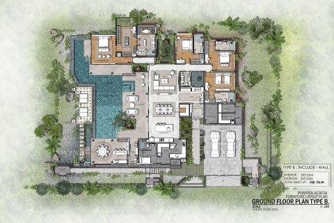 Villa in Ko Kaeo, Thailand 4 Schlafzimmer № 222469 - Foto 23