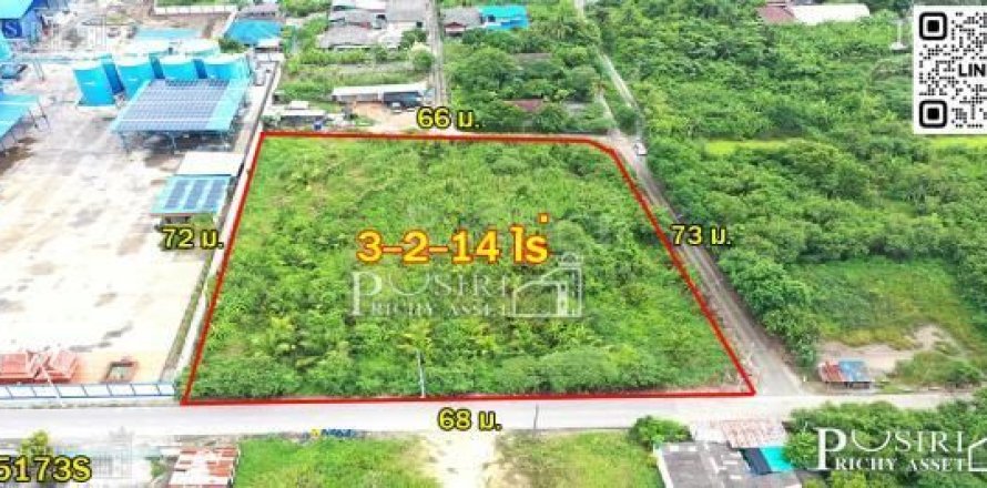 Land in Krathum Baen, Thailand 4800 sq.m. № 158109