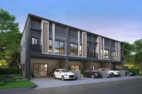 Studio dans le Condo à Pathum Thani, Thaïlande  № 154485 - photo 3