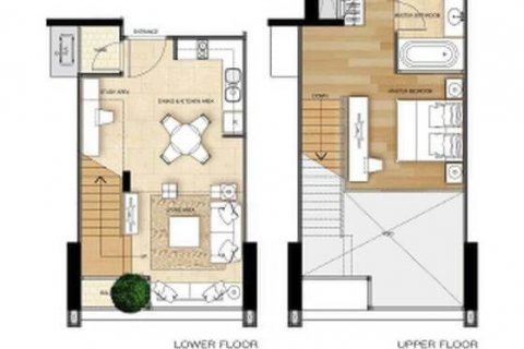 Кондоминиум с 1 спальней в Клонг Тоэй, Бангкок, Таиланд № 133759 - фото 13