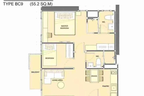 Condo in Bangkok, Thailand, 2 bedrooms № 183623 - photo 10