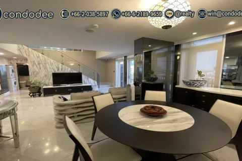 Condo à Sathon, Bangkok, Thaïlande, 3 chambres  № 201076 - photo 18