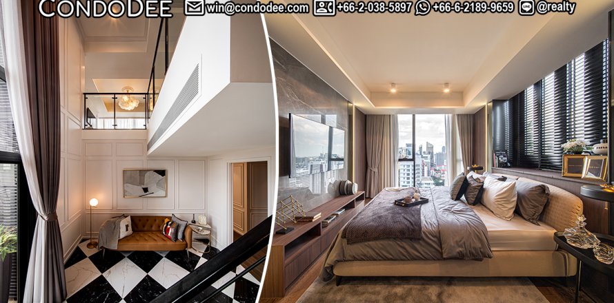 Condo à Watthana, Bangkok, Thaïlande, 3 chambres № 201073