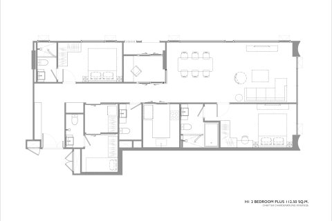 Condo à Bangkok, Thaïlande, 2 chambres  № 170240 - photo 8