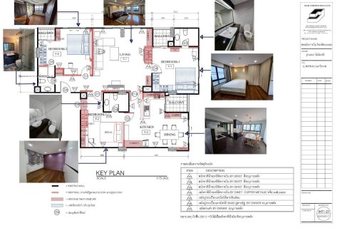 Пентхаус в Ян Наве, Бангкок, Таиланд с 3 спальнями  № 155870 - фото 1