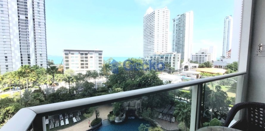 Condo à Pattaya, Thaïlande, 1 chambre  № 201867