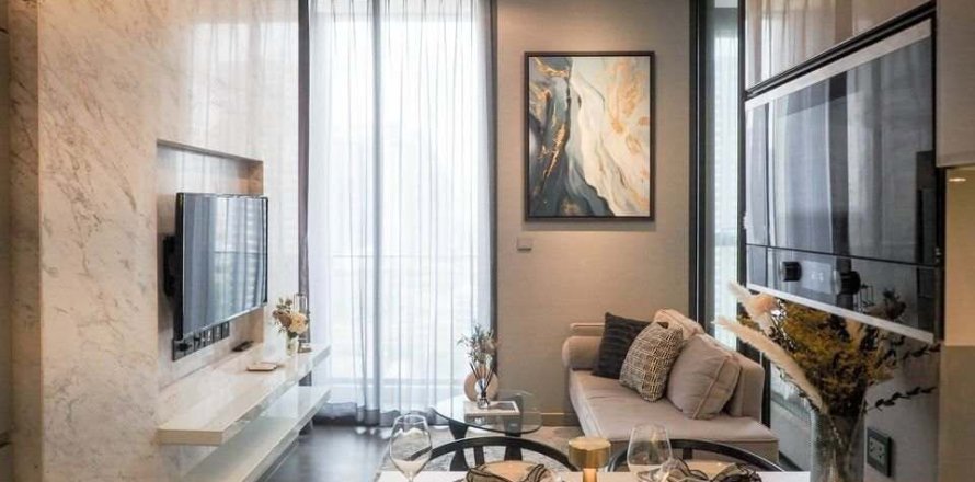 Studio in the Condo in Huai Khwang, Bangkok, Thailand  № 163628