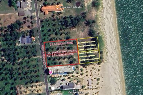 Terrain à Nakhon Si Thammarat, Thaïlande 3015.6 m2 № 159091