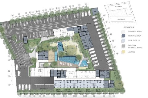 Studio dans le Condo à Phuket, Thaïlande  № 159092 - photo 9