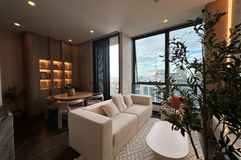 Condo à Bangkok, Thaïlande, 2 chambres  № 186012