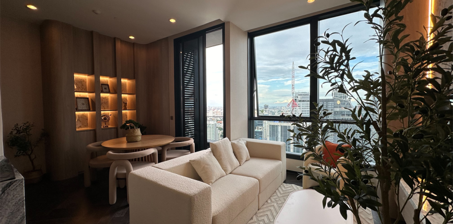 Condo à Bangkok, Thaïlande, 2 chambres № 186012