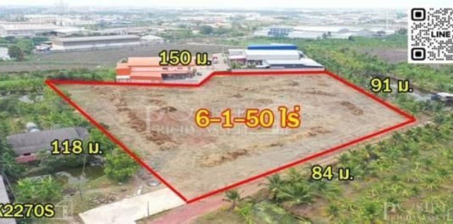 Terrain à Samut Sakhon, Thaïlande 9600 m2 № 161799