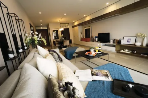 Condo in Yan Nawa, Bangkok, Thailand, 3 bedrooms  № 161309