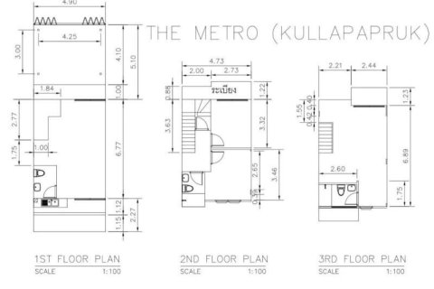Townhouse in Phasi Charoen, Bangkok, Thailand 3 bedrooms № 162090 - photo 10