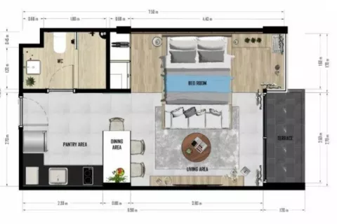 Studio in the Condo in Phuket, Thailand № 138575 - photo 2