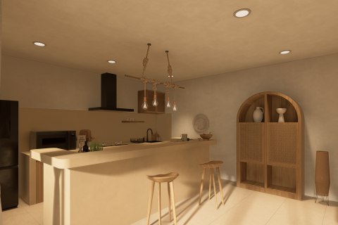 Пентхаус в Самуи, Таиланд с 3 комнатами  № 172609 - фото 11