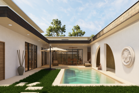 Пентхаус в Самуи, Таиланд с 3 комнатами  № 172609 - фото 15