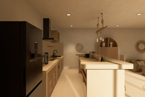 Пентхаус в Самуи, Таиланд с 3 комнатами  № 172609 - фото 6