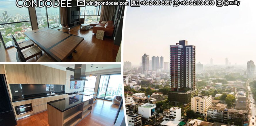 คอนโดมิเนียมในสาทร, กรุงเทพฯ, ประเทศไทย, 2 ห้องนอน № 200831