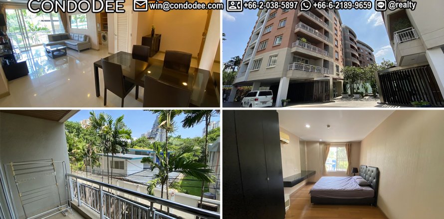 Condo à Watthana, Bangkok, Thaïlande, 2 chambres № 200830
