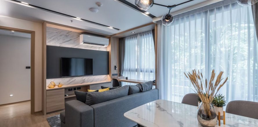 Квартира в Ваттхане, Бангкок, Таиланд с 2 спальнями  № 156429