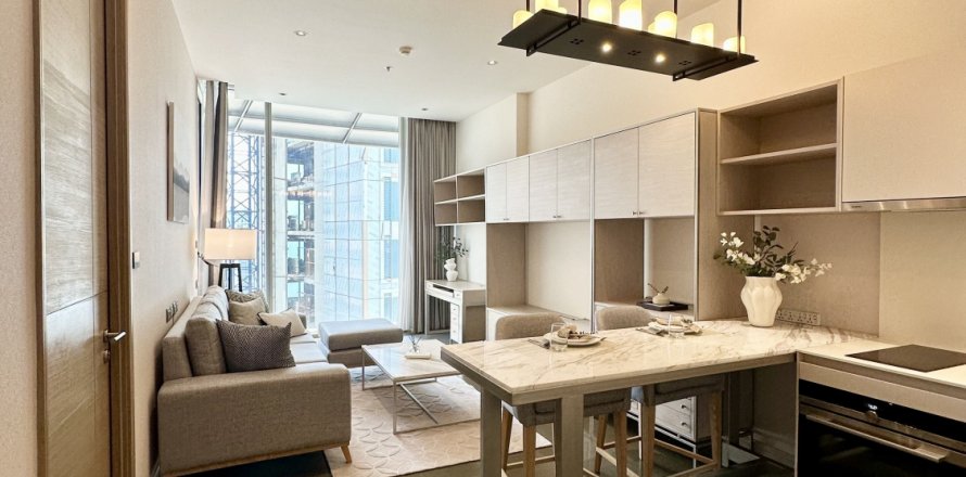 Studio dans le Condo à Pathum Wan, Bangkok, Thaïlande  № 137179