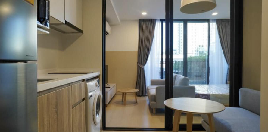 Studio in the Condo in Khlong Toei, Bangkok, Thailand № 157092