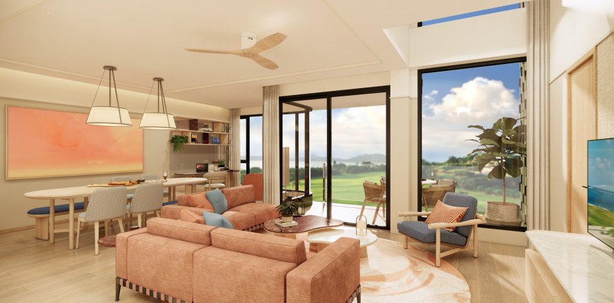 Дуплекс в Хуа Хине, Таиланд с 3 спальнями  № 157095