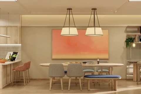 Дуплекс в Хуа Хине, Таиланд с 3 спальнями  № 157095 - фото 5