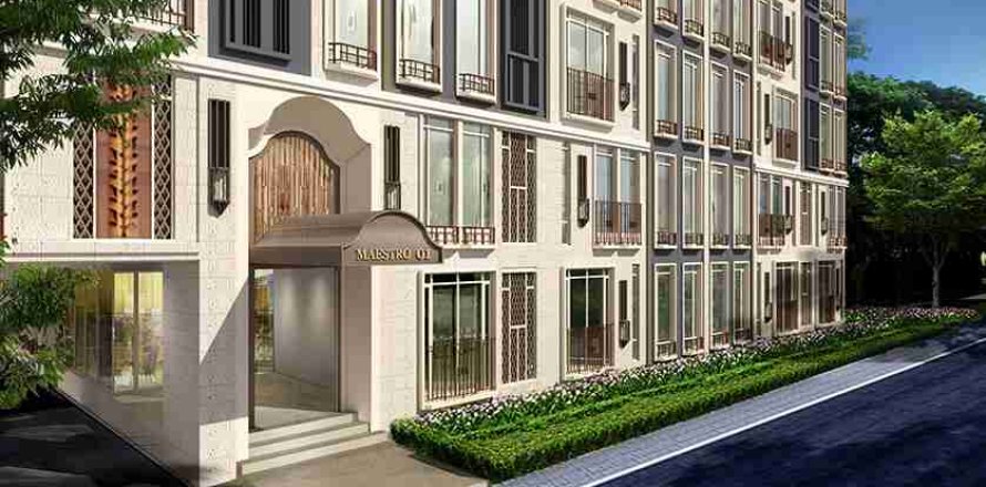 Condo in Thonburi, Bangkok, Thailand, 2 bedrooms № 183095