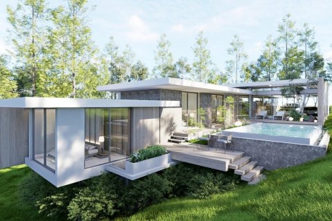 Вилла в Пхукете, Таиланд с 4 комнатами  № 75775