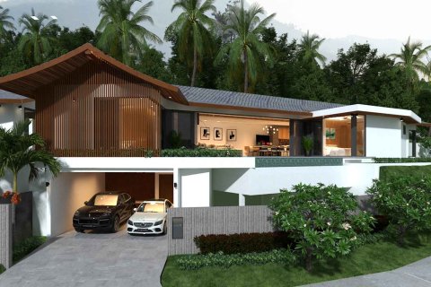 Вилла в Green Hills Villas, Самуй, Таиланд с 4 комнатами  № 161494