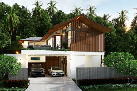 Вилла в Green Hills Villas, Самуй, Таиланд с 4 комнатами  № 161491