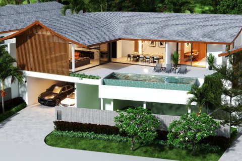 Вилла в Green Hills Villas, Самуй, Таиланд с 4 комнатами  № 161493