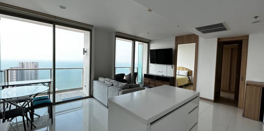 Condo à Pattaya, Thaïlande, 2 chambres  № 139420