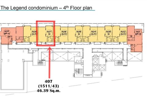 Studio in the Condo in Cha-am, Thailand  № 159116 - photo 22