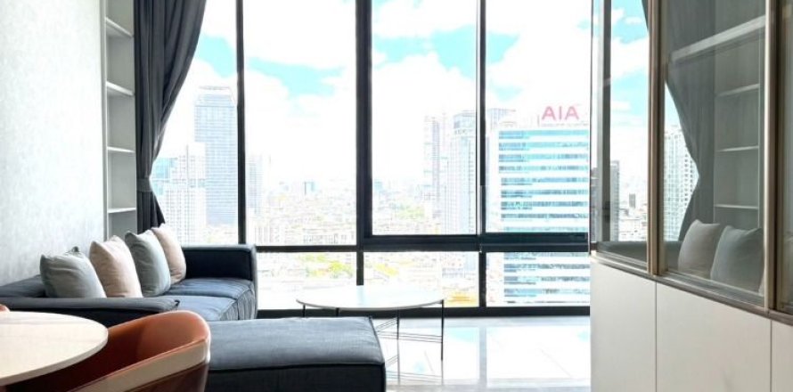 Condo à Bang Rak, Bangkok, Thaïlande, 2 chambres  № 171952