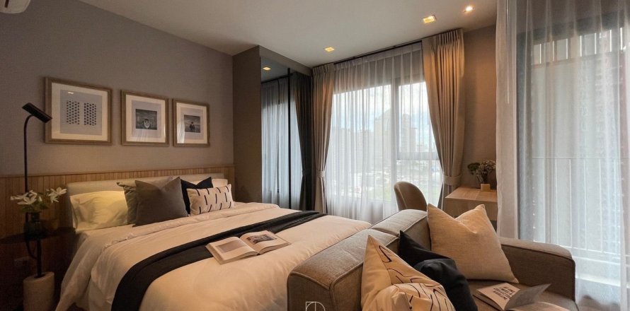 Studio in the Condo in Ratchathewi, Bangkok, Thailand  № 159004