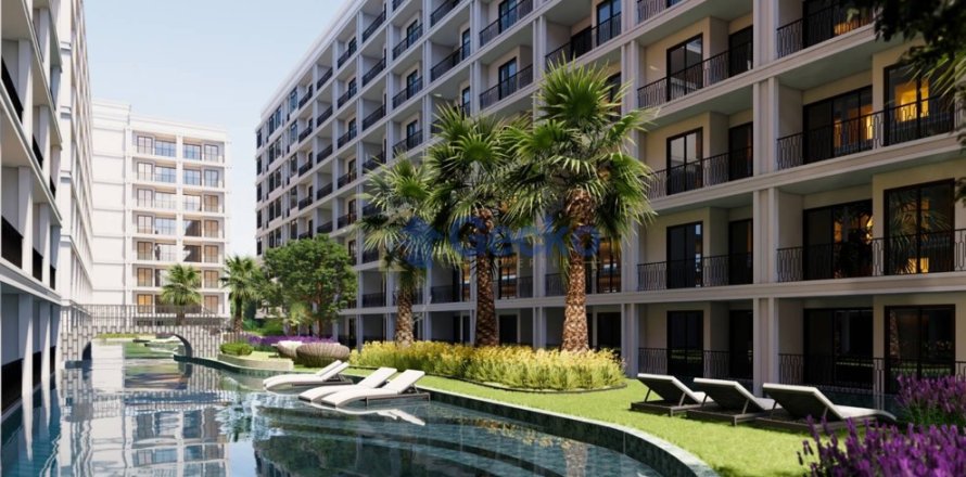 Condo à Pattaya, Thaïlande, 2 chambres № 204612