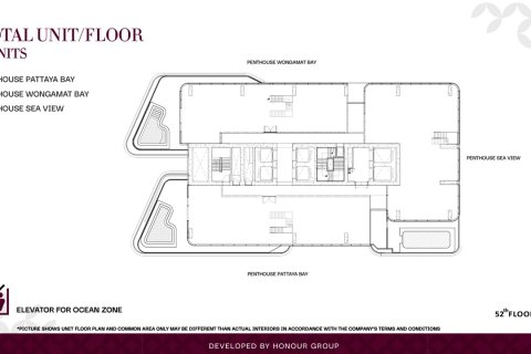 Penthouse à Pattaya, Thaïlande 3 chambres № 164980 - photo 11