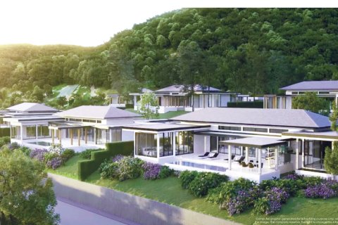 Villa in Kathu, Thailand 1 Schlafzimmer № 164982 - Foto 11