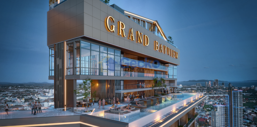 Condo à Pattaya, Thaïlande, 3 chambres № 210117